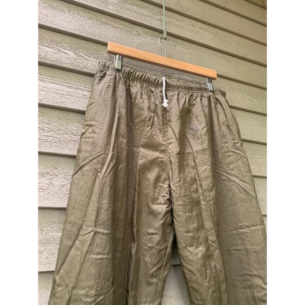Mossy Green Lined Trackpants